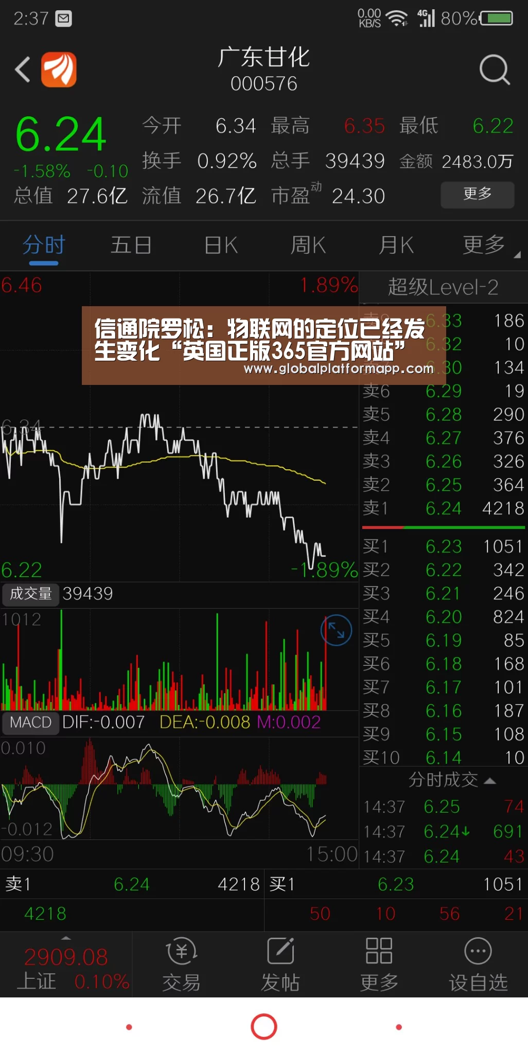 信通院罗松:物联网的定位已经发生变化“英国正版365官方网站”(图3) 英国上市公司365